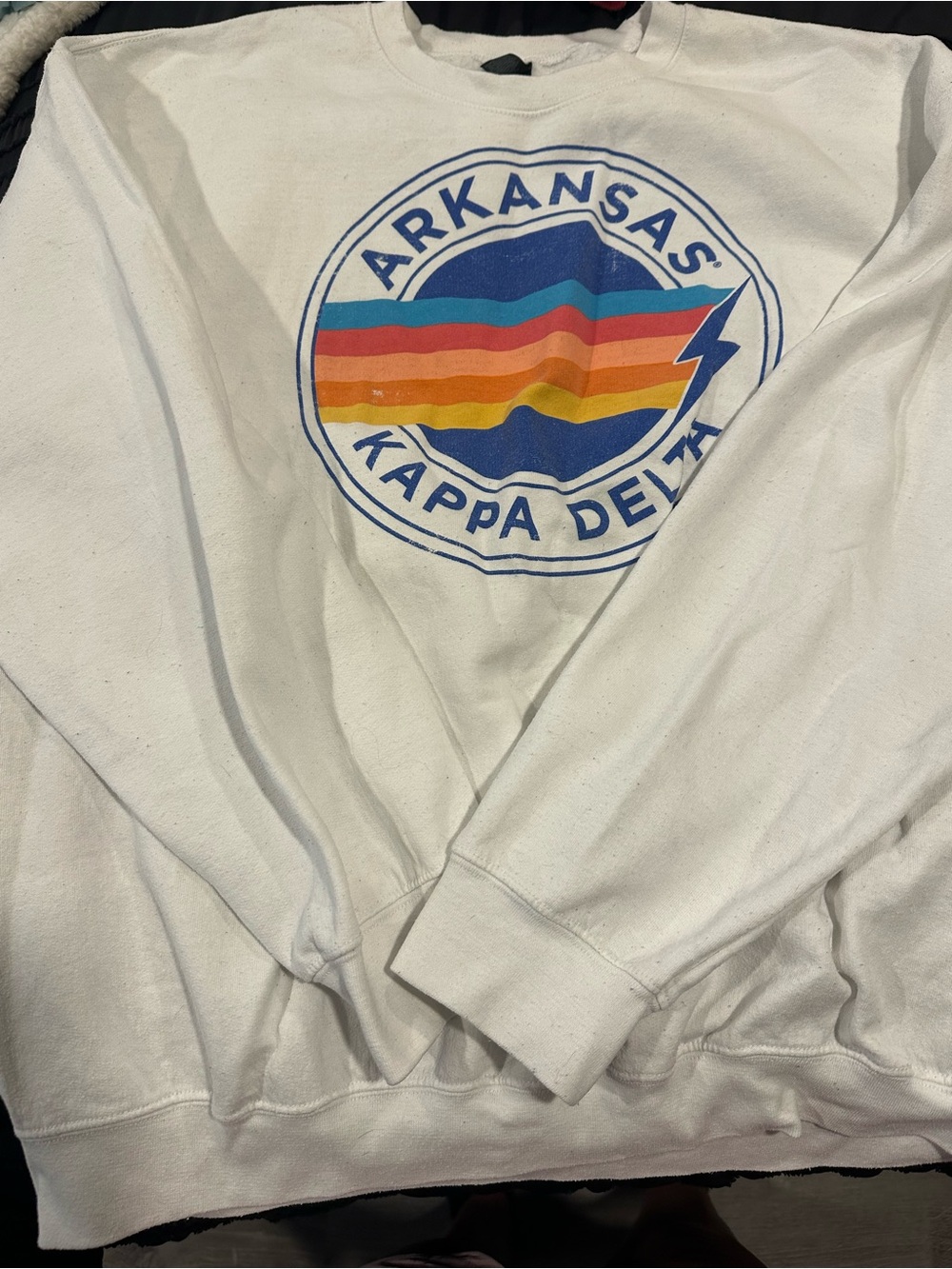 Arkansas Kappa Delta Aviator Nation Set- Shorts and Crewneck